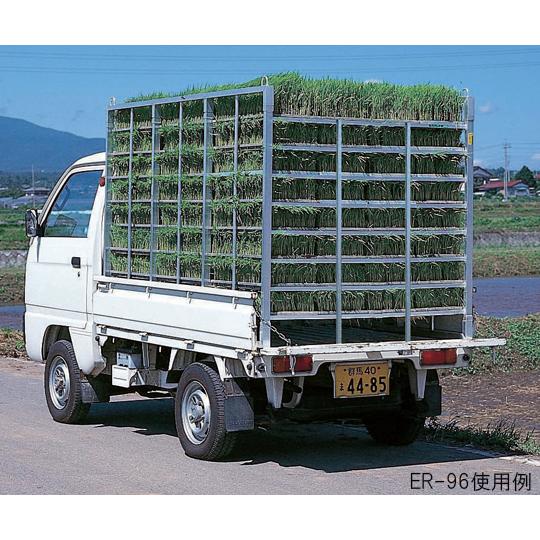 ナエラック 軽トラック用育苗箱運搬器 苗箱64枚用 ハラックス ER-64 (61-9706-78)_1