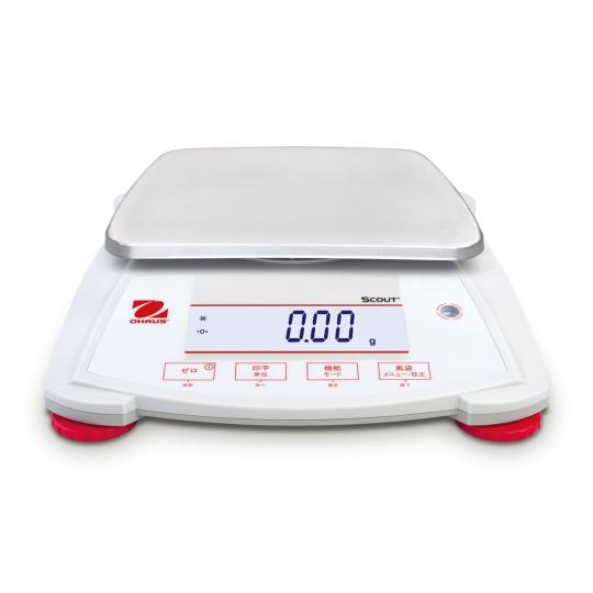 ポータブル電子天秤 202×224×54mm 8200g オーハウス SPX8200JP (62-1362-53)_1
