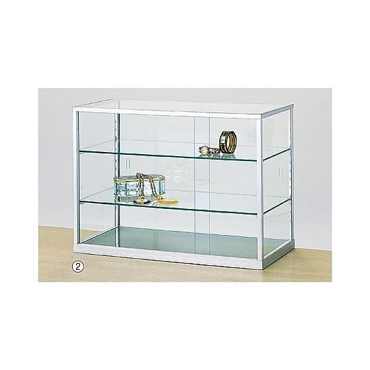 卓上ガラスショーケース W90×D30.9×H43.7cm 61-106-6-8 (62-2140-58)_1