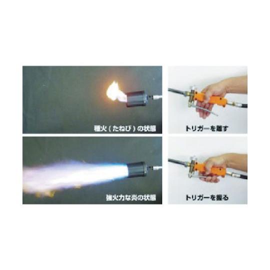 トリガー式プロパンバーナー 新富士バーナー L-7T (62-2523-16)_1