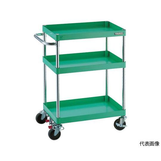 フェニックスワゴン 省音 600X400 4輪S付 YG色 トラスコ中山 PEW-963-4B-YG (62-2563-15)