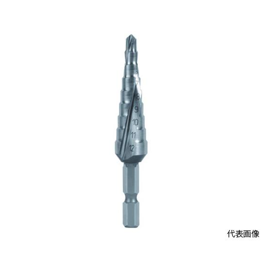 六角軸ステップドリル 2枚刃 4〜20mm トラスコ中山 TSDS20 (62-2618-62)