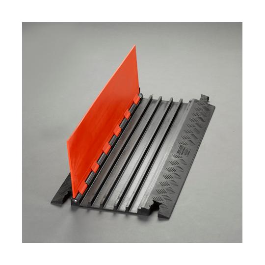 430x914x32mm ケーブルプロテクター 5溝/低床型 エスコ EA983PG-5 (62-2684-35)