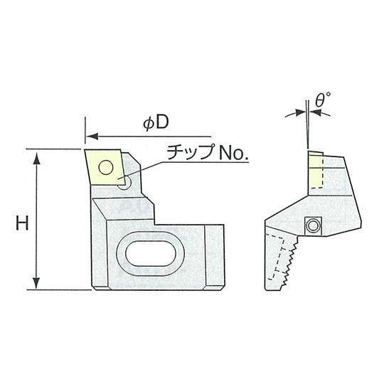 S.RCCーAカートリッジ 日研工作所 S.RCC-32A (62-3664-75)_1