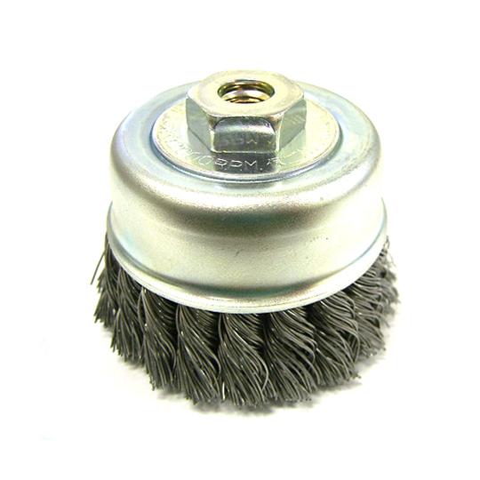 超激安 強力ワイヤーヒネリカップブラシ 錦 TN-075 G5 12個