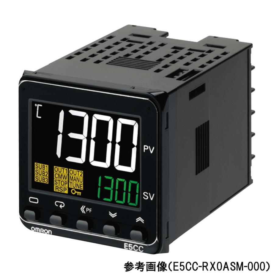 オムロン 温度調節器 デジタル調節計 E5CC/E5ECシリーズ E5CC-RX2ASM-000 (62-4600-07)