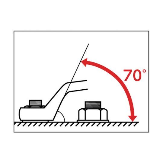 SAFETY TOOLS チタン合金製シノ付片口めがねレンチ 19mm 5110-19 (62-6270-33)｜a1-shop｜02