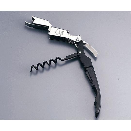 クタール ソムリエナイフ 三徳型 イノベーション ブラック クタール PSM4301 (62-6745-97)