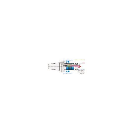 エヌティーツール 高さ調整式シンクロ用タップホルダ シャンクBT40 135L BT40-STM18-135 (62-8860-83)_1