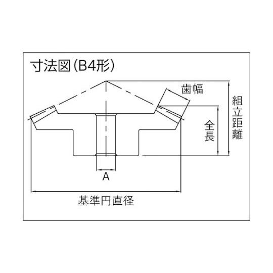 かさ歯車 グリーソン 小原歯車工業 SB3-6015 (62-9007-53)_1