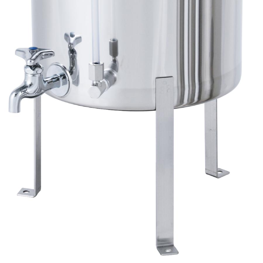 レベル計・蛇口付密閉容器 脚付 36L MONOVATE 旧：日東金属工業 CTH-W-LV-FL-36 (63-1207-14)