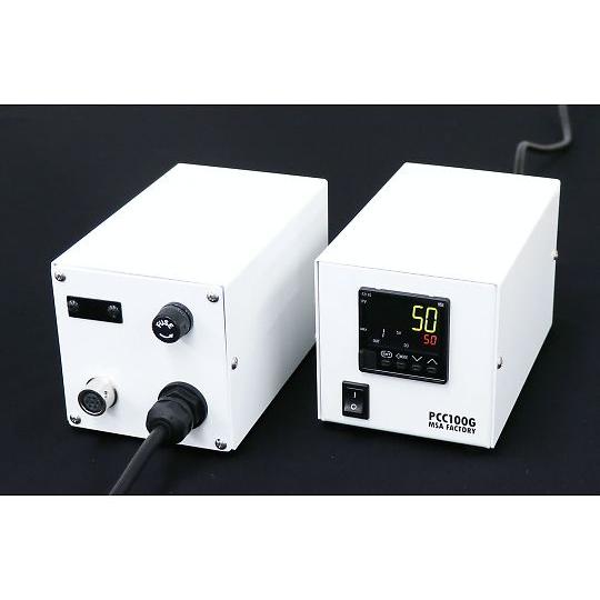 ホットプレート 温度コントローラー付 MSAファクトリー PH121-PCC10A (63-1269-40)の画像