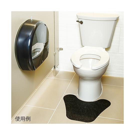 ピグ R グリッピー R トイレマット ニューピグコーポレーション GRP7003-BK (63-1274-16)