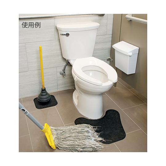 ピグ R グリッピー R トイレマット ニューピグコーポレーション GRP7003-BK (63-1274-16)