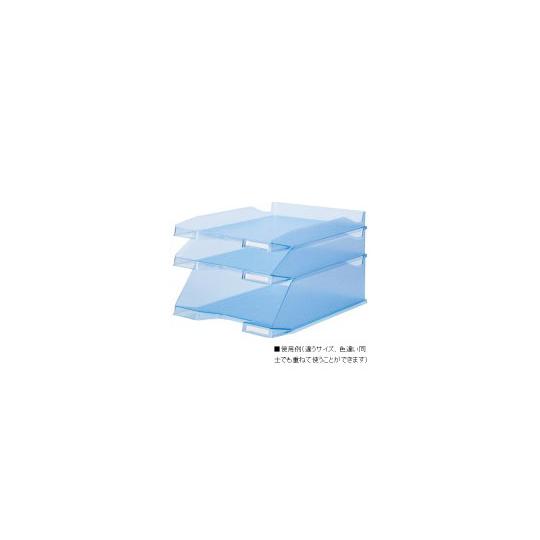 エクザコン レタートレーCOMBO MAXI A4タテL ブルー 11510D (63-1580-98)｜a1-shop｜02