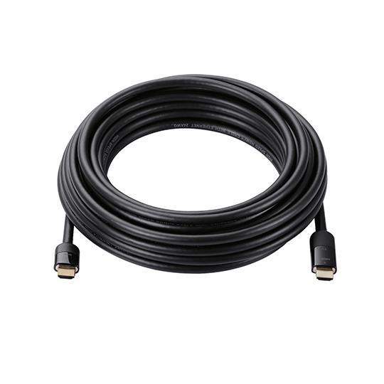 長尺HDMIケーブル Φ7.5mm 10m エレコム DH-HDLMN10BK (63-1845-19)_1