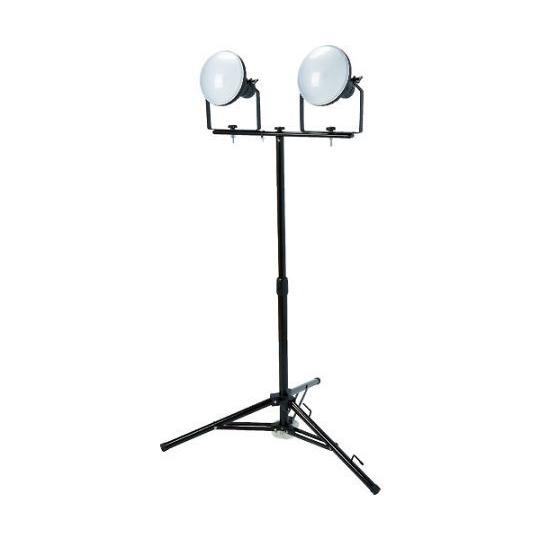 LED投光器 DELKURO 三脚タイプ 2灯 50W 10m トラスコ中山 RTLE-510-SK2 (63-2288-30)