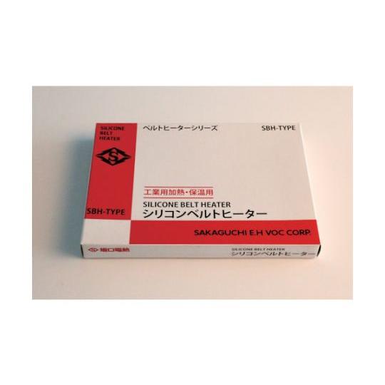 シリコンベルトヒーター 200/100V500/125W5000L 坂口電熱 SBH-250 (63-2398-70)_1