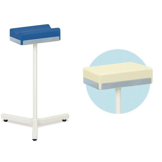 上肢注射台 高さ80cm 黒 高田ベッド TB-1431 (63-2723-34)