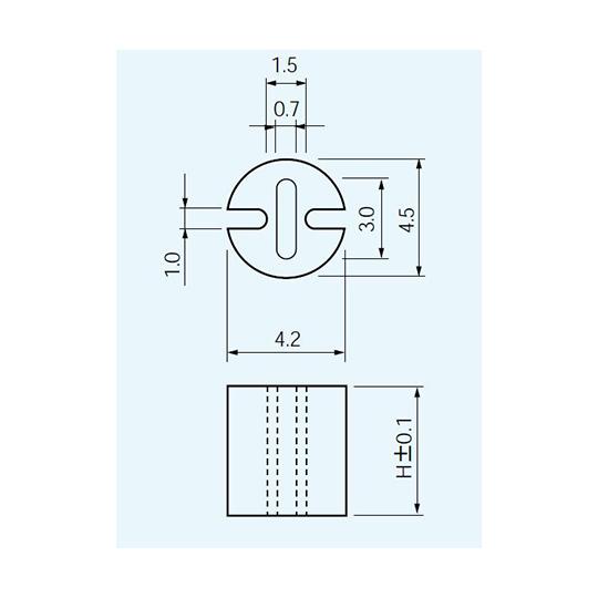 マックエイト LED用スペーサー 5.5mm 100個入 LM-5.5 (63-3145-54)｜a1-shop｜04