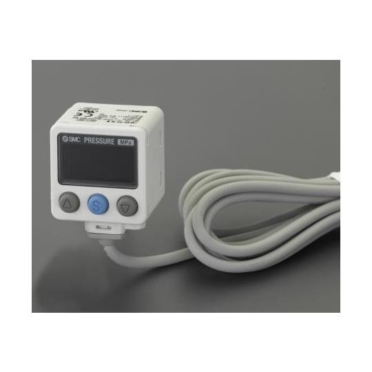 圧力スイッチ デジタル R1/4・10/-111.1kPa SMC EA153SH-24 (63-3201-09)