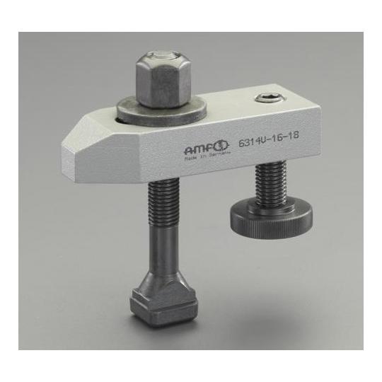 M20/160mm サポートスクリュー付テーパークランプ エスコ EA637BD-22B (63-3239-85)