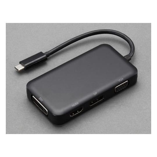 変換アダプター USB TypeC-HDMI・他 エスコ EA764AC-103 (63-3258-91)