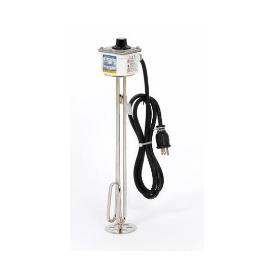 AC100V/500W 投込みヒーター 空焼き防止付 エスコ EA896AH-32 (63-3270-57)