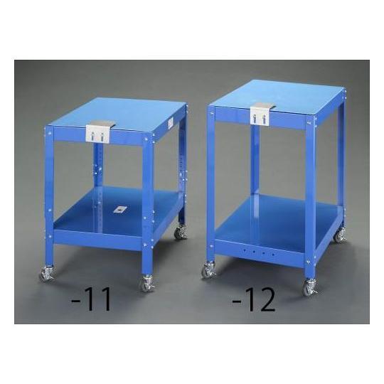 エスコ ワークテーブル キャスター付 450×600×700mm EA956CH-11 (63-3292-02)