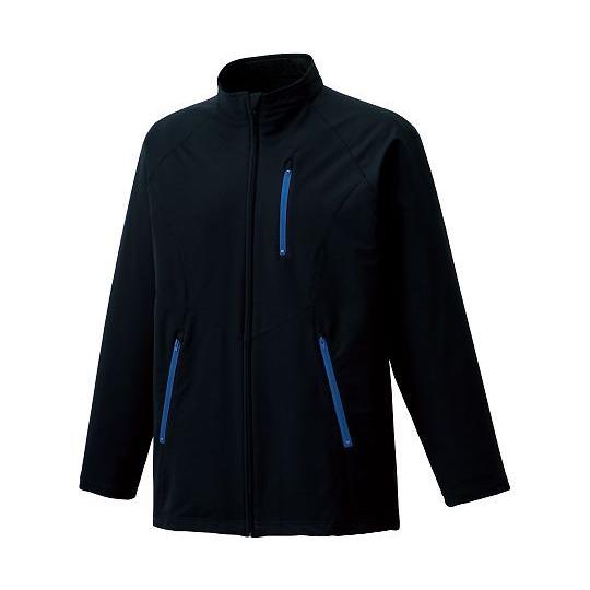 KAZEN ストレッチジャケット ブラック LL KZN250-15 LL (63-4103-26)