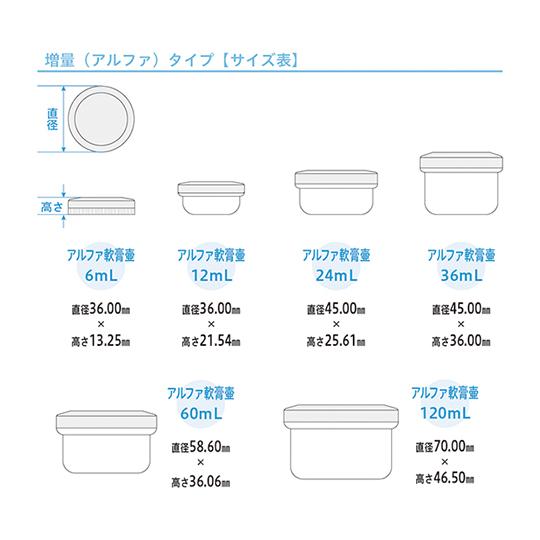 アルファ軟膏壷 軟膏容器・増量タイプ 120mL 竹 40個 金鵄製作所 A0060