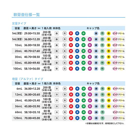 アルファ軟膏壷 軟膏容器・増量タイプ 120mL 竹 40個 金鵄製作所 A0060