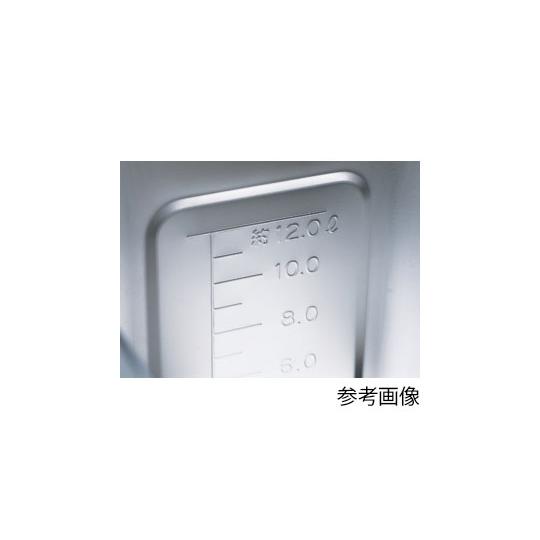 AG 18-8目盛付角キッチンポット 27cm 18.0L 赤川器物製作所 12270 (63-5609-38)