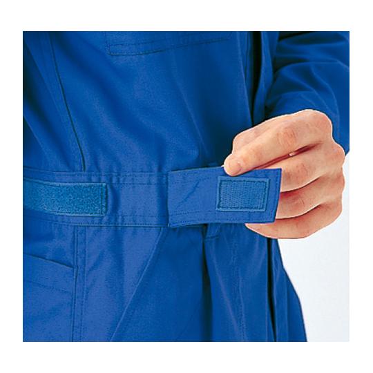 つなぎ服 ネイビーブルー M 山田辰 12-206-NB-M (63-6502-42) 【公式通販】