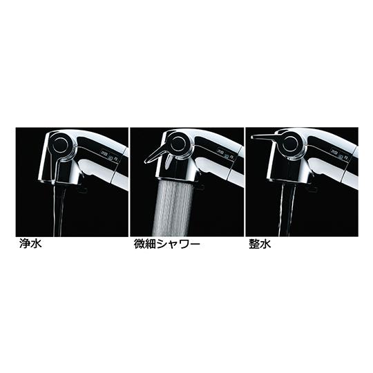 壁付浄水器内蔵型キッチン水栓 LIXIL INAX RJF-865Y (63-6525-32) : A1