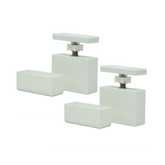 LABRICOシリーズ 2×4アジャスター オフホワイト 2個入 平安伸銅工業 DXO-1A (63-7940-81)