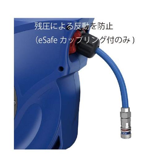 セーフティーリール ネオングリーンホース 14m 9.5x13.5mm 接続R3/8 セインジャパン 19-911-2138 (63-9362-44)