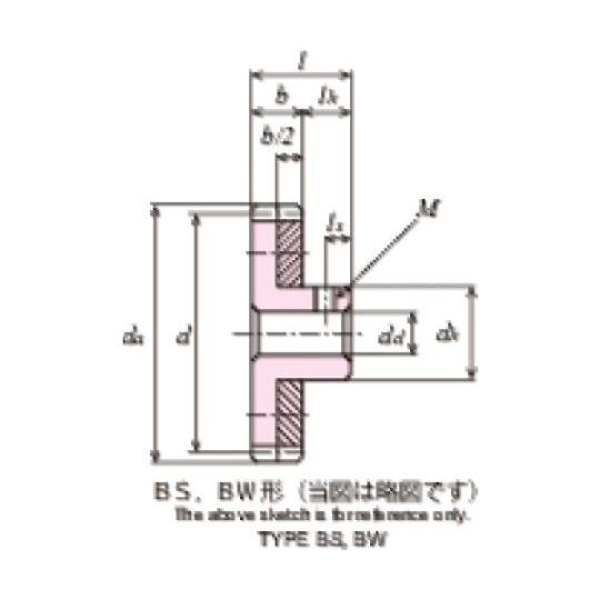 ノーバックラッシ NS1S 70B+1012 協育歯車工業 NS1S 70B-P-1012 (63-9538-71)_1
