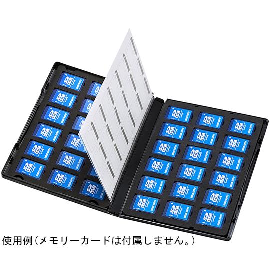 サンワサプライ DVDトールケース型メモリーカード管理ケース SDカード用 両面収納タイプ FCMMC21SD (64087773