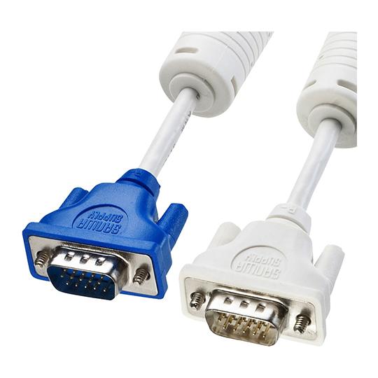 スリムディスプレイケーブル サンワサプライ KC-VM1K (64-0883-27)