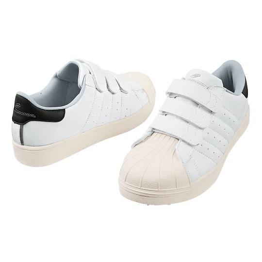 Sシューズ マジック ホワイト 29.0cm WHISEL 自重堂 S5172 (64-0989-11