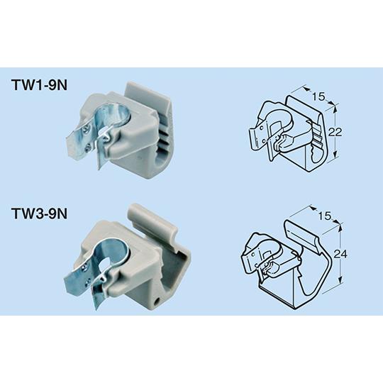 FVラック ケーブル支持具 1セット 100個入 ネグロス電工 TW1-9N (64