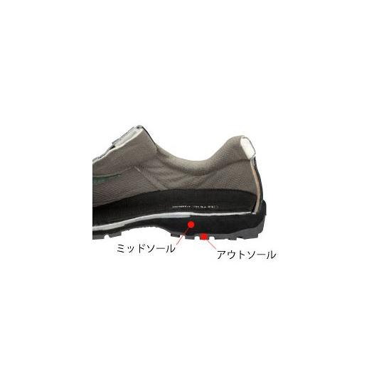 JIS規格認定 ラバー2層底安全靴 ラバーテック 25.0cm ミドリ安全 RT722N-25.0 (64-1114-26)_4