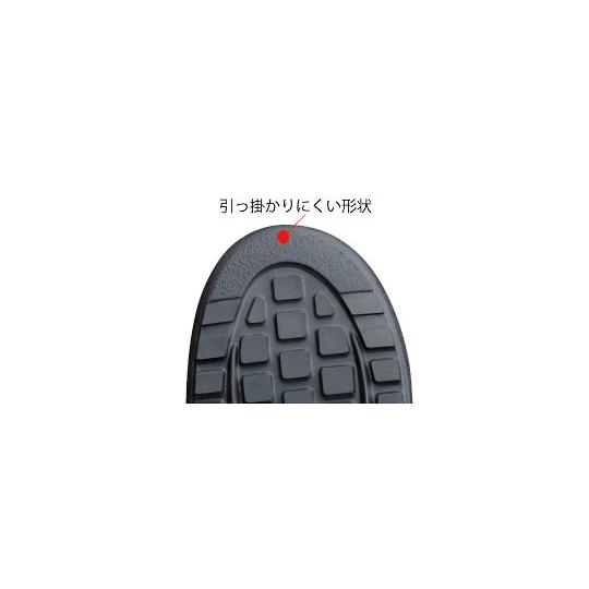 JIS規格認定 ラバー2層底安全靴 ラバーテック 25.0cm ミドリ安全 RT722N-25.0 (64-1114-26)_5