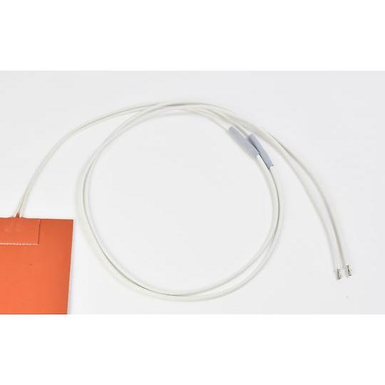 シリコンラバーヒーター 【リード線延長10m】100V 180W 150mm×150mm リード線10m (64-3420-48)_1