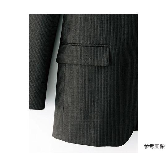 メンズスリムストレッチジャケット グレー S FACEスーツ FJ0012M-2 S (64-4106-08)