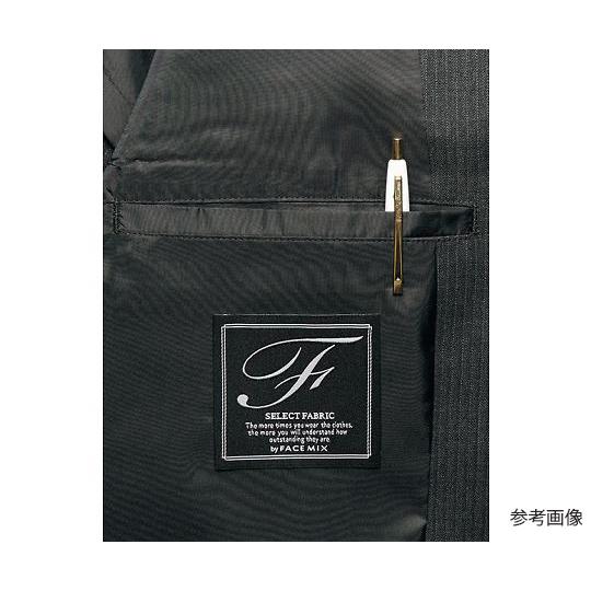 メンズスリムストレッチジャケット グレー S FACEスーツ FJ0012M-2 S (64-4106-08)
