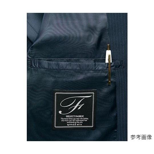 メンズスリムストレッチジャケット ブラック LL FACEスーツ FJ0014M-16 LL (64-4106-49)_5