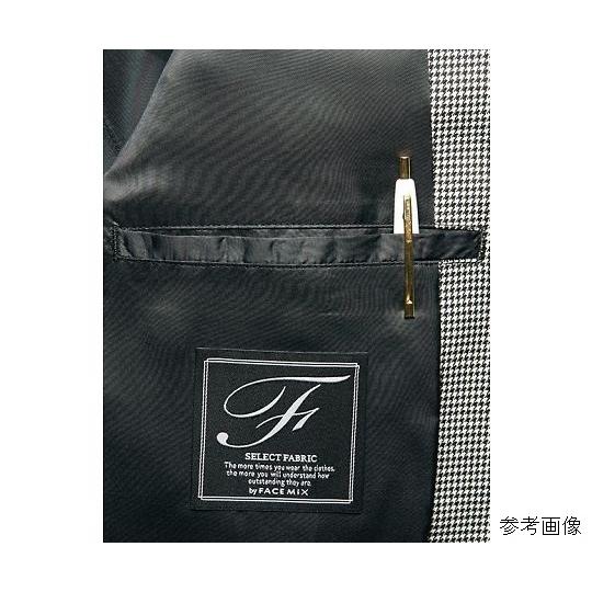 メンズストレッチジャケット ブラック M FACEスーツ FJ0016M-18 M (64-4106-57)_5