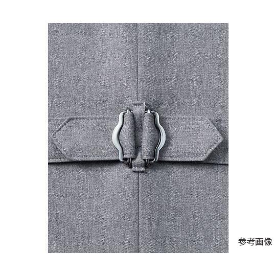 メンズ衿付ベスト グレー L FACEスーツ FV1003M-2 L (64-4127-10)_5